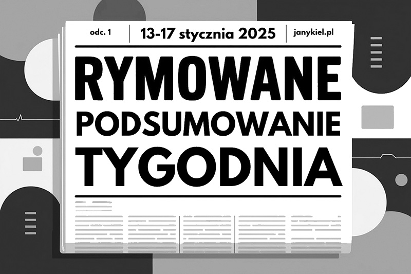 13-17 stycznia 2025 Rymowane Podsumowanie Tygodnia odc. 1